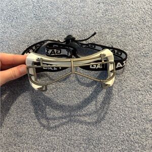 Women's White and Gray Sports Goggles
